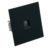 Розетка компьютерная Stekker Мия RST00-3117-05 RJ-45 кат.5e, черный бархат
