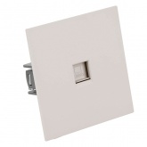 Розетка компьютерная Stekker Мия RST00-3117-08 RJ-45 кат.5e, пудровый жемчуг
