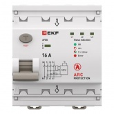 Устройство защиты от дугового пробоя УЗДП EKF Proxima 3P+N 16А 10кА
