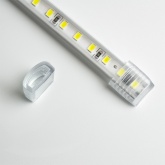 Лента светодиодная Feron LS710 120SMD(2835)/м 10W/м 6500K 220V IP65 с сетевым шнуром, длина 25м