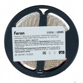 Лента светодиодная Feron LS505 120SMD(2835) 11W/м 6500K 24V freecut IP20 5000x5x1.5mm холодный белый