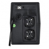 Источник бесперебойного питания ITK ELECTRA ST 1кВА/0,6кВт LED АКБ 1х9AH 2хSchuko USB
