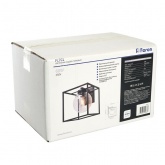 Светильник садово-парковый Прованс Feron PL701 60W E27 230V IP44 черный квадрат на стену вниз