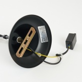 Светильник садово-парковый Прованс Feron PL705 60W E27 230V IP44 черный квадрат на цепочке