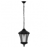 Светильник садово-парковый Лондон PL4034 E27 230*230*390мм черный (на цепочке 500мм)