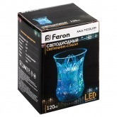 Декоративный светодиодный стакан LT708 5LED RGB IP65 63x95x63mm пластик 2 батареи CR2025