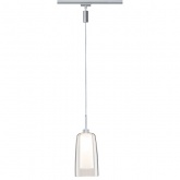 Подвесной светильник Paulmann Arido II LED 5W 2700K GU10 хром матовый/Стекло/Сатин для URail