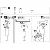 Подвесной светильник Paulmann Remo II max. 25W GU10 хром матовый/Стекло/Сатин для URail