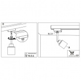 Светильник Paulmann LED Spot Quad 1x3,5W GU10 230V для шинопровода URail