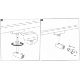 Светильник Paulmann Spot BarelliLED 1x6,5W 2700K 230V GU10 425Lm для шинопровода URail белый