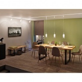 Подвесной светильник Paulmann Basic-Pendulum 3,5W 2700K 230V GU10 250Lm для шинопровода URail белый