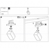 Светильник Paulmann Spot Pedal 5W 2700K 395Lm для шинопровода URail хром матовый