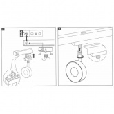 Светильник Paulmann Spot Circle 5W 2700K 308Lm для шинопровода URail белый
