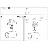 Светильник Paulmann LED-Spot Shine 5W 2700K 225Lm для шинопровода URail хром матовый