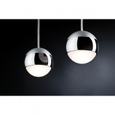 Подвесной светильник Paulmann Pendel Capsule 1x4,5W 2700K 230V 238Lm для шинопровода URail хром/мат