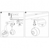 Светильник Paulmann LED Spot Capsule 4,5W 2700K 241Lm для шинопровода URail Хром матовый/Хром