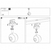 Светильник Paulmann LED Spot Capsule 4,5W 2700K 241Lm для шинопровода URail Белый/Хром