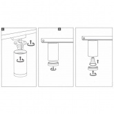 Светильник Paulmann LED Spot TUBE 1x6,5W 2700K GU10 425Lm для шинопровода URail Белый/хром