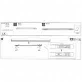 Светильник Paulmann LED Spot Inline Fourty 3,3W 2700K 222Lm 400mm для шинопровода URail