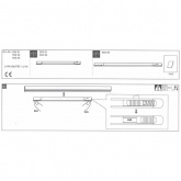 Светильник Paulmann LED Spot Inline Ninety 5,2W 2700K 501Lm 900mm для шинопровода URail