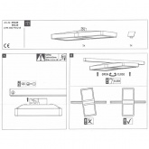 Светодиодная панель Paulmann Double 8W 2700K 490Lm для шинопровода URail хром матовый