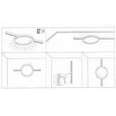 Светодиодная панель Paulmann Ring 7W 2700K 480Lm для шинопровода URail хром матовый