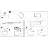 Светильник Paulmann LED Spot Uplight Case 16W 2700K 790Lm для шинопровода URail хром матовый