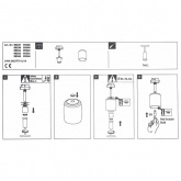 Светильник Paulmann Spot Blossom max. 1x10W G9 для шинопровода URail хром матовый/сиреневое стекло