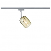 Светильник Paulmann Spot Blossom max. 1x10W G9 для шинопровода URail хром матовый/желтое стекло