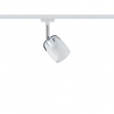 Светильник Paulmann Spot Blossom max. 10W G9 для шинопровода URail белый, прозрачное/сатин стекло