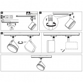 Подвесной светильник Paulmann Spot Arena DIM 15W 2700K 1180Lm для шинопровода URail белый