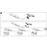 Светильник Paulmann Wall Spot Torch 5.5W 2700K 440Lm для шинопровода URail Хром матовый/Черный