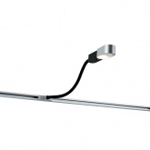 Светильник Paulmann Wall Spot Torch 5.5W 2700K 440Lm для шинопровода URail Хром матовый/Черный