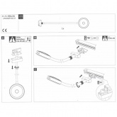 Светильник Paulmann Wall Spot Discus 5.5W 2700K 440Lm для шинопровода URail Хром матовый/Белый