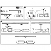 Светильник Paulmann Dipper DIM 2x8W 2700K 512Lm 230V для шинопровода URail Хром матовый