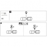 Светильник Paulmann Dipper DIM 2x8W 2700K 512Lm 230V для шинопровода URail Хром матовый