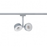 Светильник Paulmann DIM LED spot Double Pellet 2x4W 2700K 240Lm для шинопровода URail Хром матовый