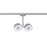 Светильник Paulmann DIM LED spot Double Pellet 2x4W 2700K 240Lm для шинопровода URail Хром матовый