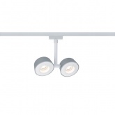 Светильник Paulmann LED spot Double Pellet DIM 2x4W 2700K 240Lm для шинопровода URail Белый/Хром мат