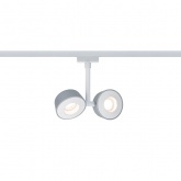 Светильник Paulmann LED spot Double Pellet DIM 2x4W 2700K 240Lm для шинопровода URail Белый/Хром мат
