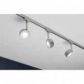 Светильник Paulmann LED spot Pellet DIM 4W 2700K 240Lm для шинопровода URail Хром матовый