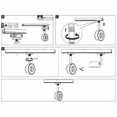 Светильник Paulmann LED spot Pellet DIM 4W 2700K 240Lm для шинопровода URail Хром матовый