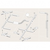 Светильник Paulmann LED Line Connector с разъемом URail DIM 5,8W 2700K 420Lm для шинопровода