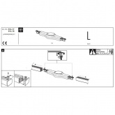Светильник Paulmann LED Line Connector с разъемом URail DIM 5,8W 2700K 420Lm для шинопровода