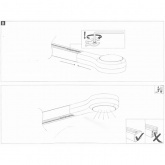 Светильник Paulmann LED End Cap с разъемом URail DIM 5,8W 2700K 420Lm для шинопровода белый