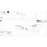Светильник Paulmann LED End Cap с разъемом URail DIM 5,8W 2700K 420Lm для шинопровода белый