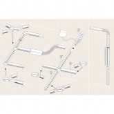 Светильник Paulmann LED T-Connector с разъемом URail DIM 5,8W 2700K 420Lm для шинопровода хром/мат