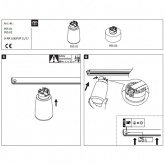 Светильник Paulmann Safira 5,2W 2700K 350Lm для шинопровода URail Хром/Прозрачный/Сатин