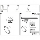 Светильник Paulmann Spot Tubo 5W 3000K 265Lm для шинопровода URail белый металл/пластик