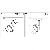 Светильник Paulmann Spot Tubo 5W 3000K 265Lm для шинопровода URail белый металл/пластик